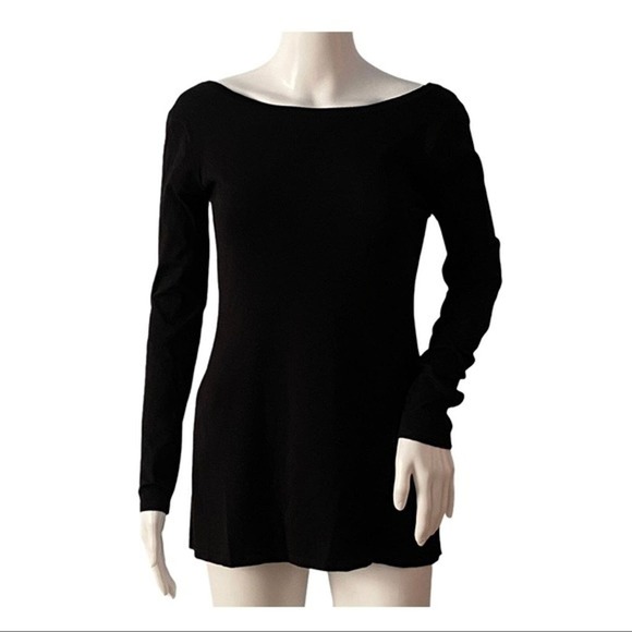 Fabletics Sweater Womens XS Black Emerson Cowl Back‎ Casual Athleisure Commute - Picture 1 of 10